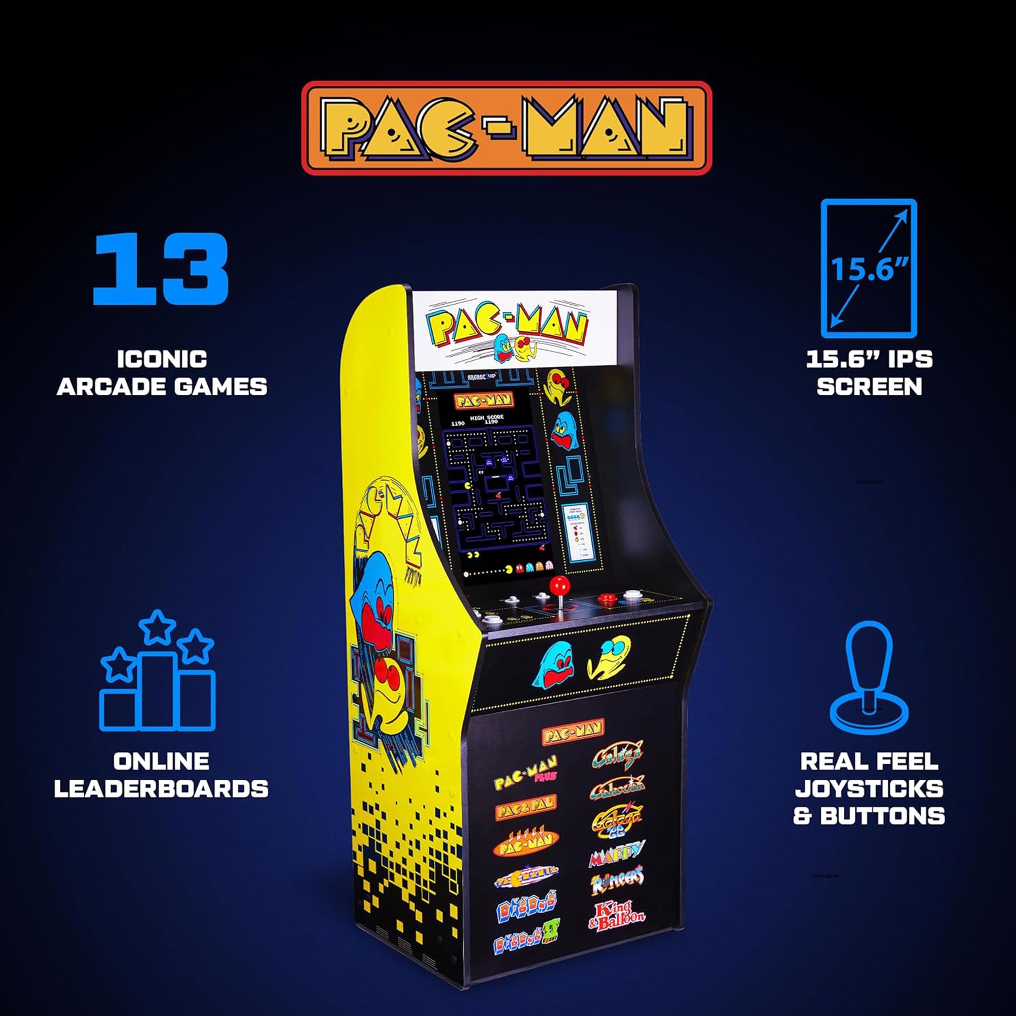 Amazon | Arcade1Up パックマン クラシック SE アーケードマシン