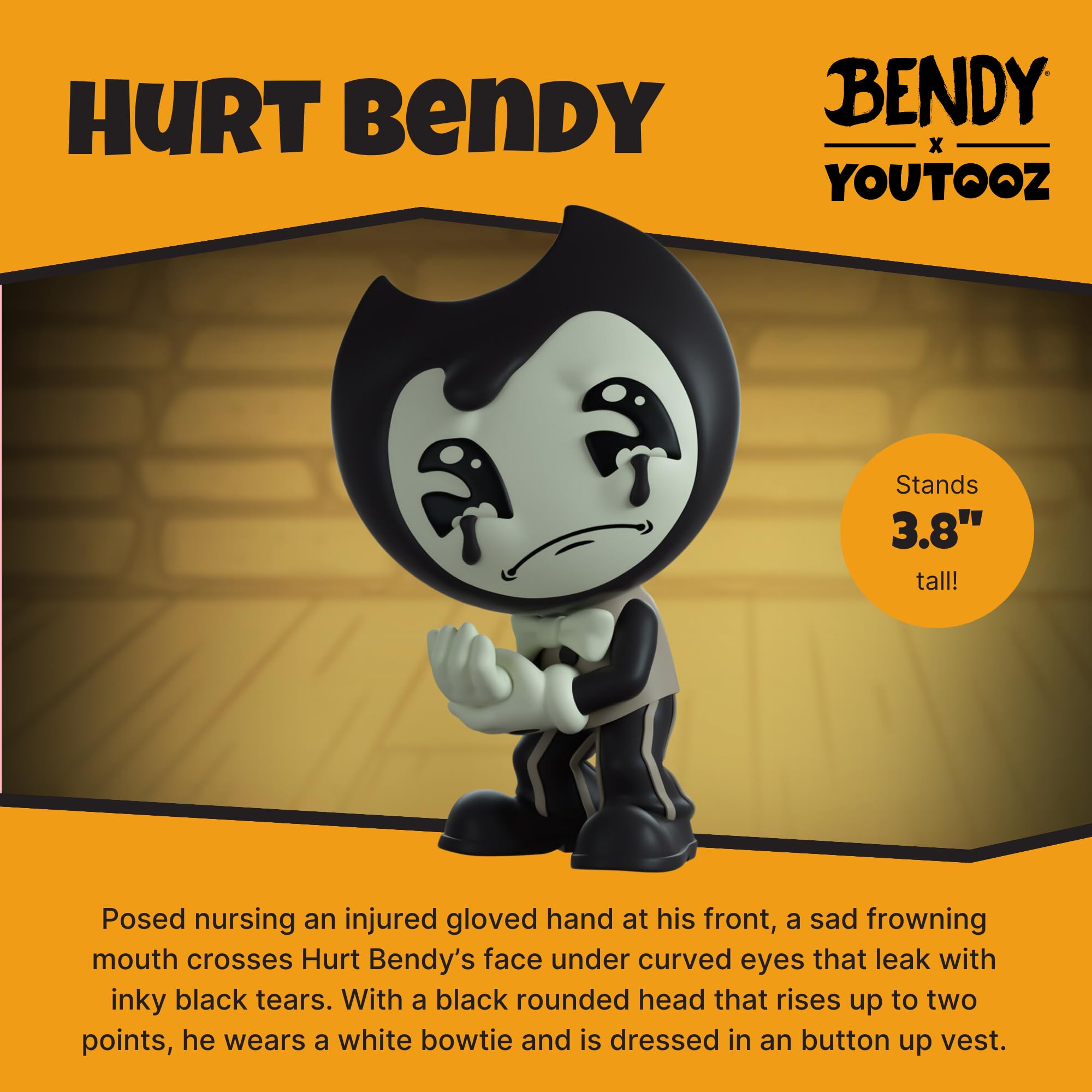 You Tooz - Bendy and the Dark Revival - Hurt Bendy, Black, 12 centímetros - Image 2