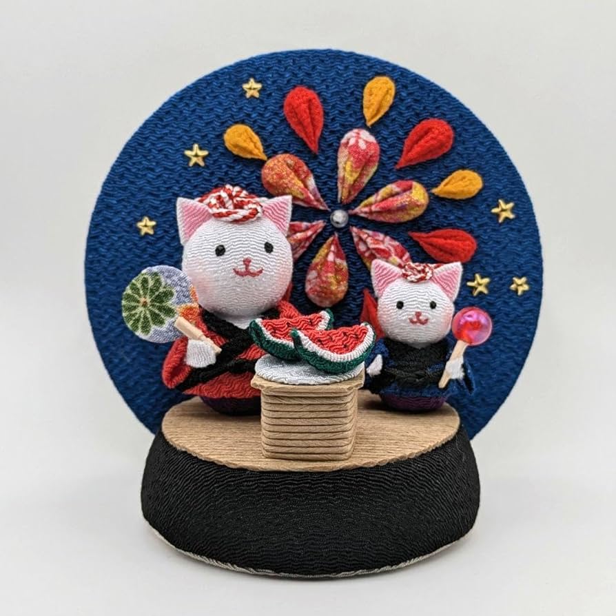 おまとめ中　ジャンピング猫　　　　 　花　フラワー つまみ細工 it-5f41cc4b8b190-1200.jpg