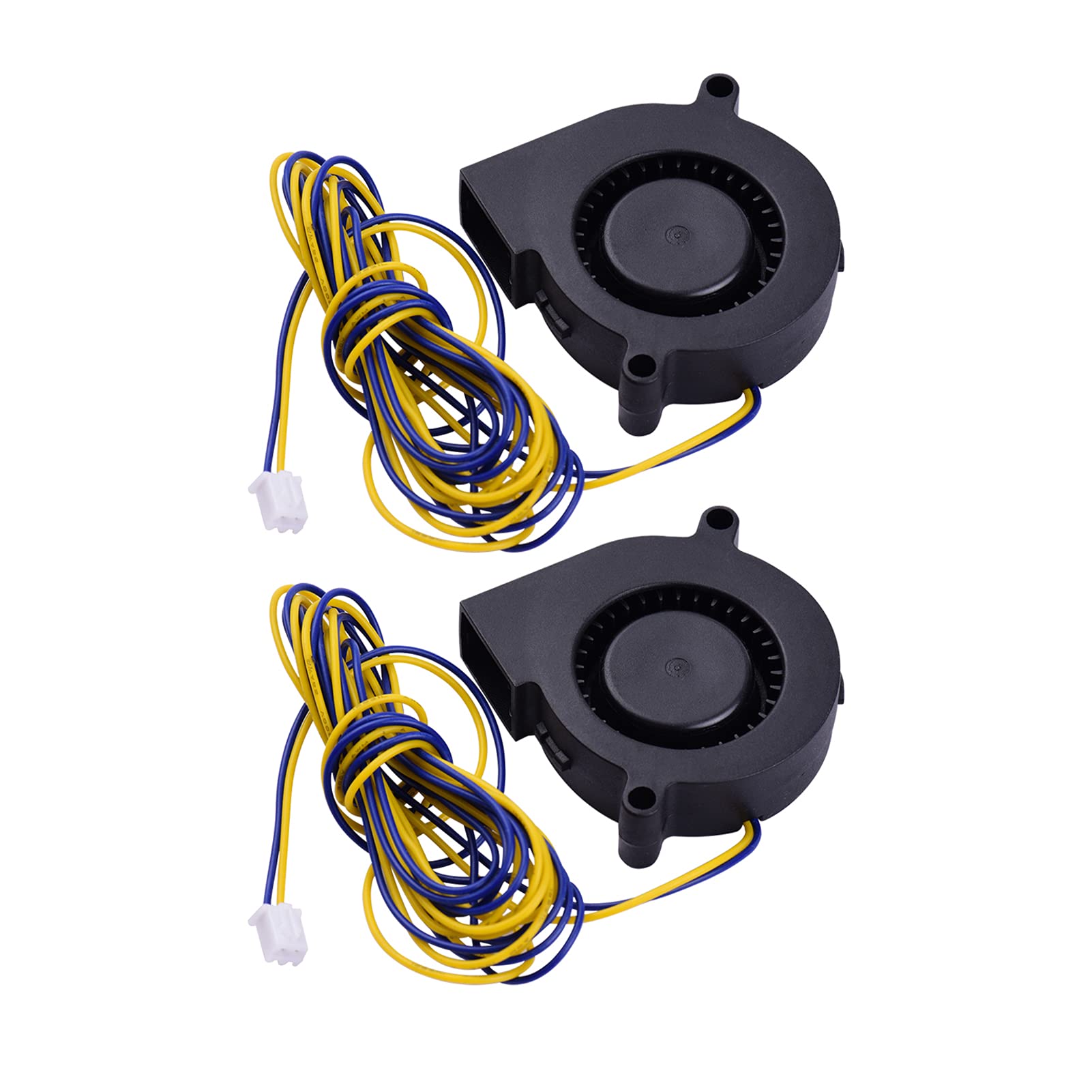 SUNNEENBlower Fan 2pc Blower Fan Brushless Cooling Fan 50 * 50 * 15mm DC 24V Compatible with 3D Printer Extruder Computer Aromatherapy Machine Cooling Fan