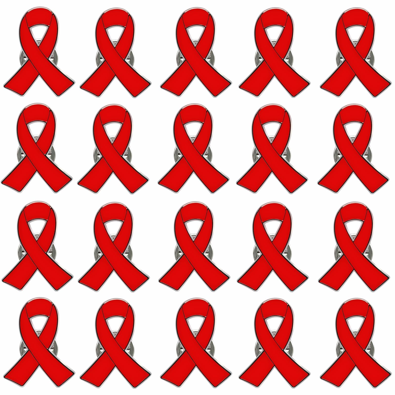 Awareness Emaliowana przypinka do klapy, niklowana i pozłacana, wstążka zapobiegająca i świadomości, biżuteria broszka z bezpiecznym zapięciem