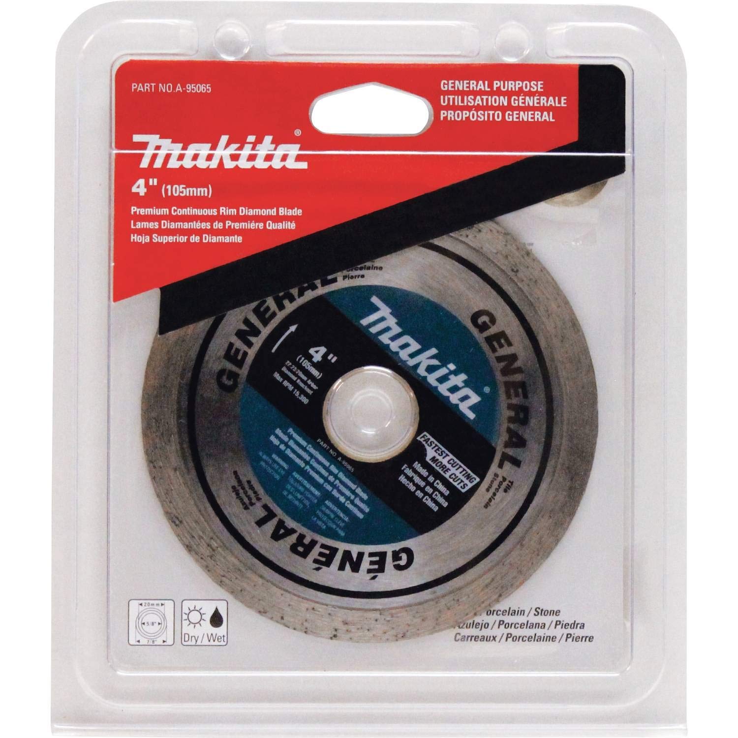 Makita a-95065 (continua borde diamante hoja