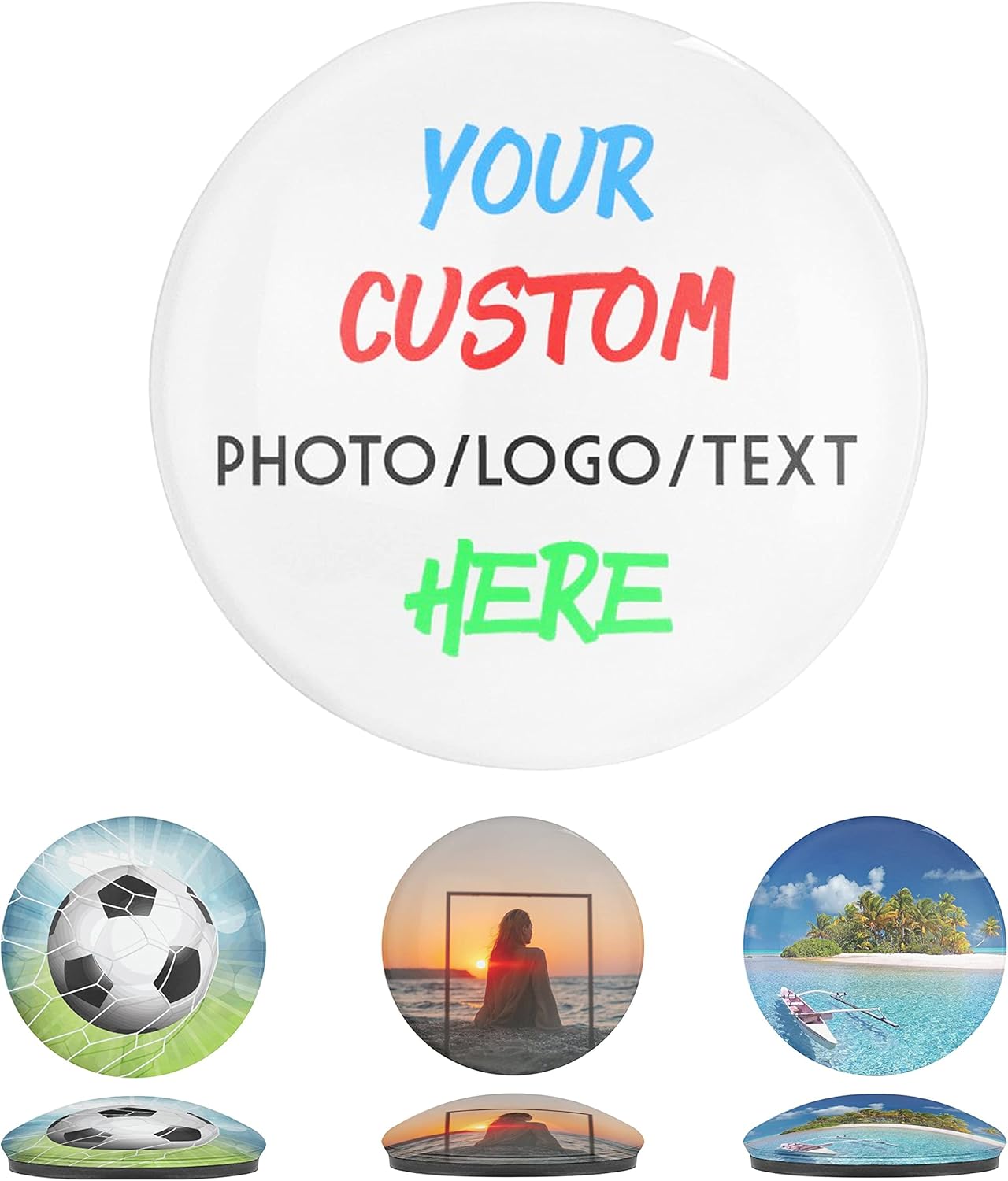 Custom Design Photo Text Personalized Fridge