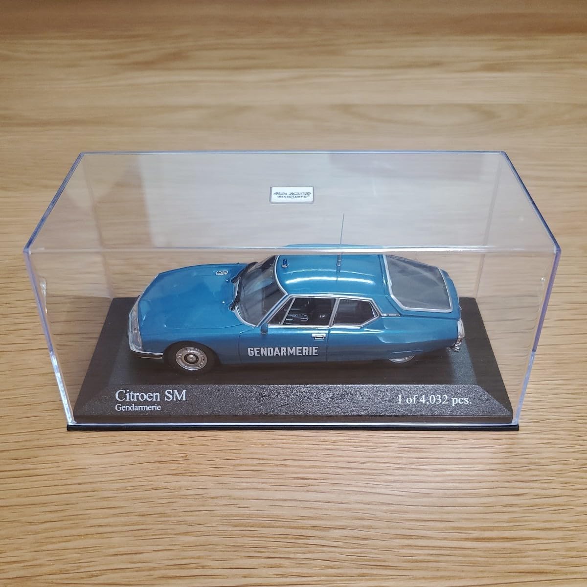 Amazon | 1/43 ミニチャンプス/Citroen SM 1970 Gendarmerie 