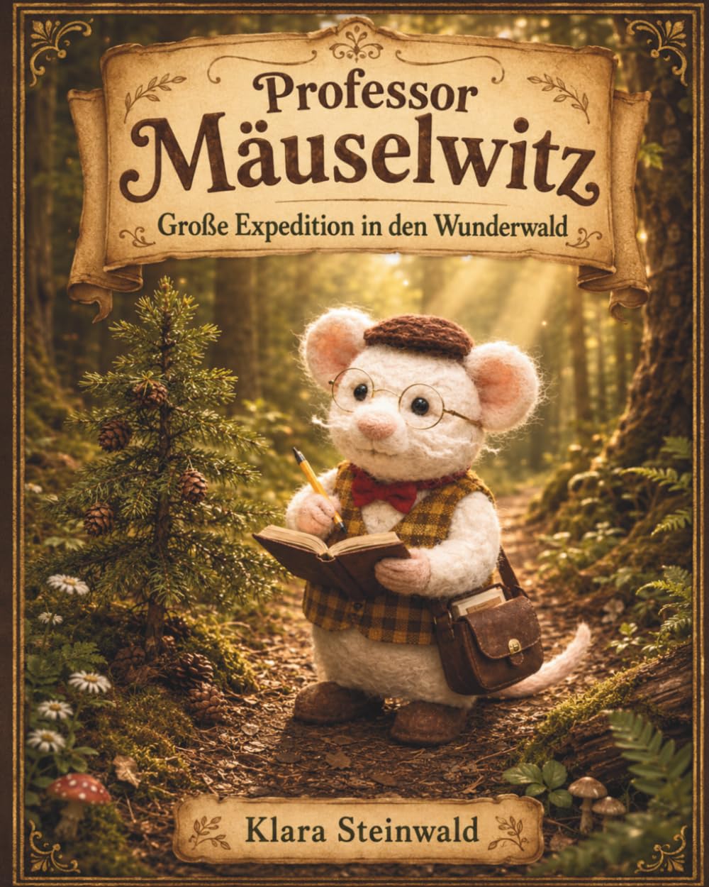 Professor Mäuselwitz - Große Reise in den Wunderwald: Das erste Abenteuer der kleinen weißen Maus – kindgerecht, spannend und voller Waldwissen