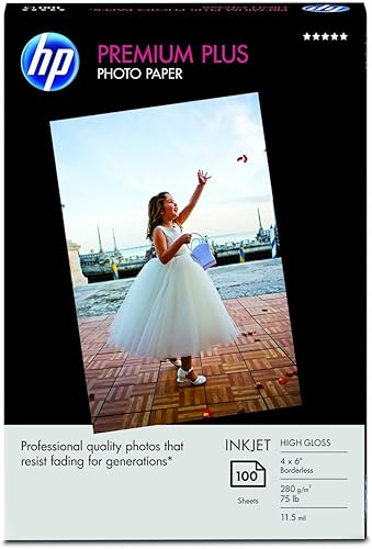 HP Papel fotográfico Premium Plus, papel, 100 unidades (Q6565A)
