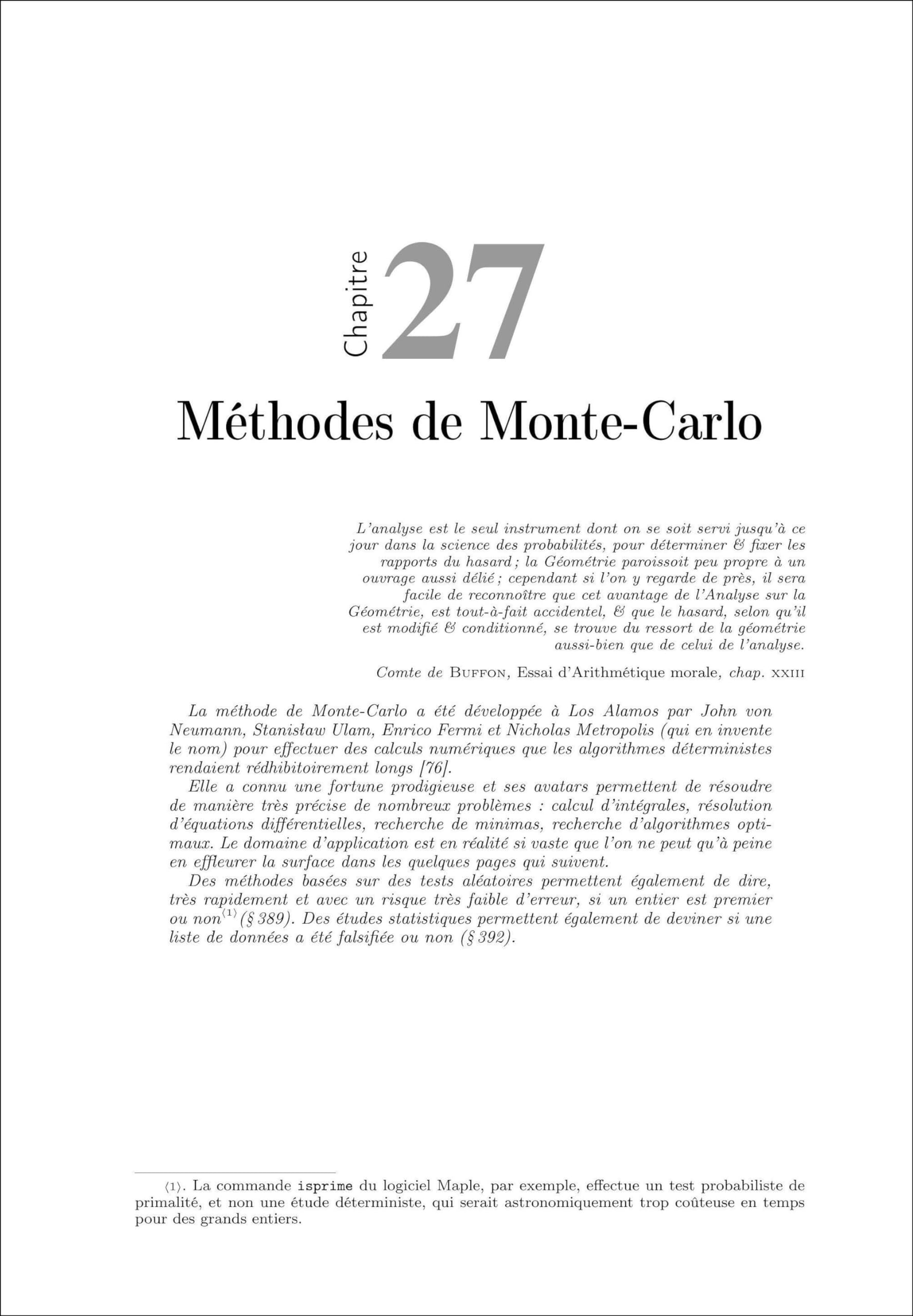 Probabilités pour les non-probabilistes