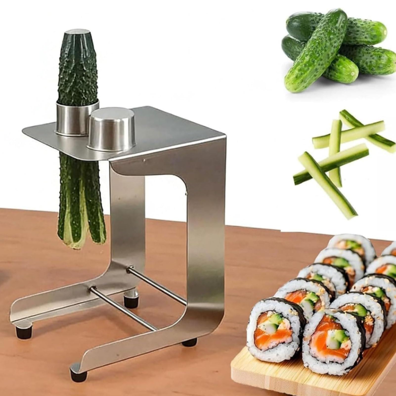 Práctica herramienta para cortar zanahorias en bastones, cortador manual