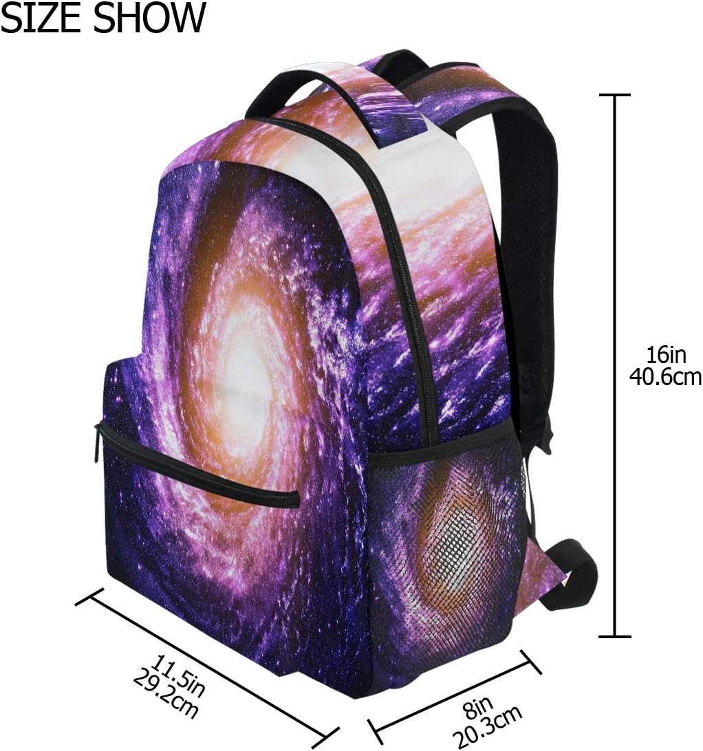 spiral galaxy backpack