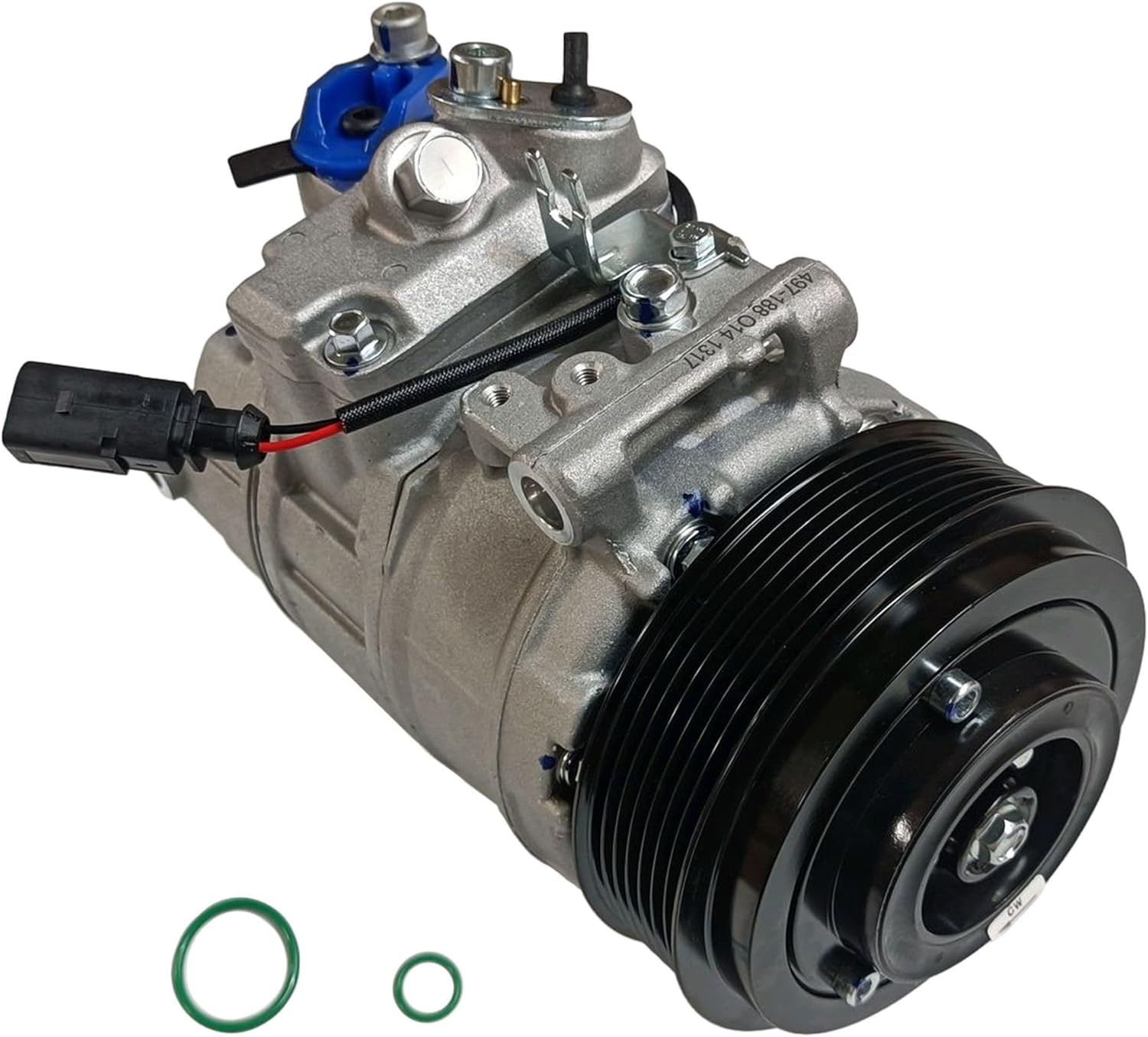 A/C Air Conditioner Compressor with Clutch Replacement for Porsche Panamera 2010-2016 CO29251C 94812601103