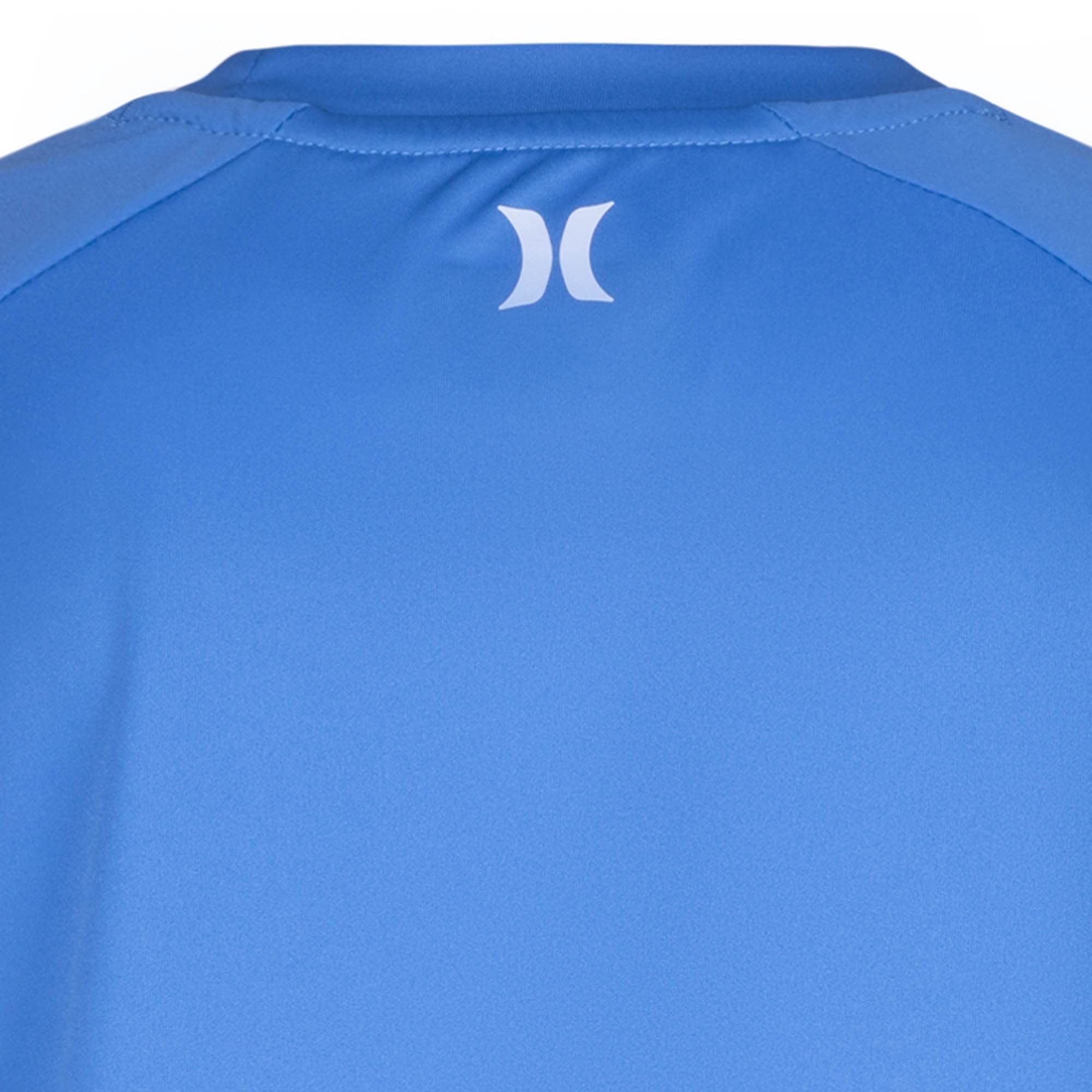 Hurley Maglietta Rash Guard UPF 50+ Per Bambini E Ragazzi – Volt Glow, Giromanica E Manica Corta, Asciugatura Rapida