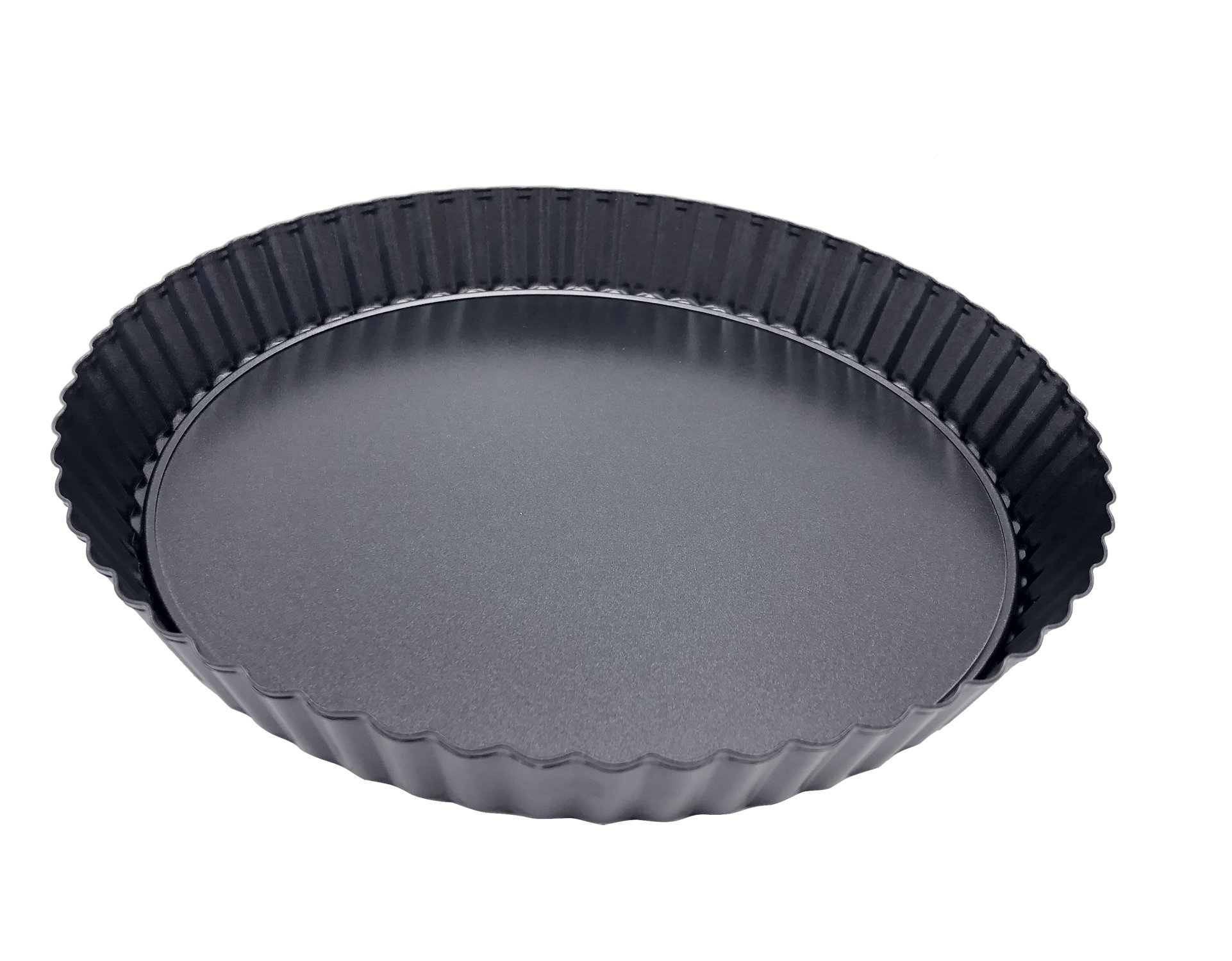 Tart and Quiche Pan,9 inch Bakeware Nonstick & Quick Release Coating Loose Bottom Quiche Tart Pan, Tart Pie Pan, Round Tart Quiche Pan with Removable Base Christmas - Image 6