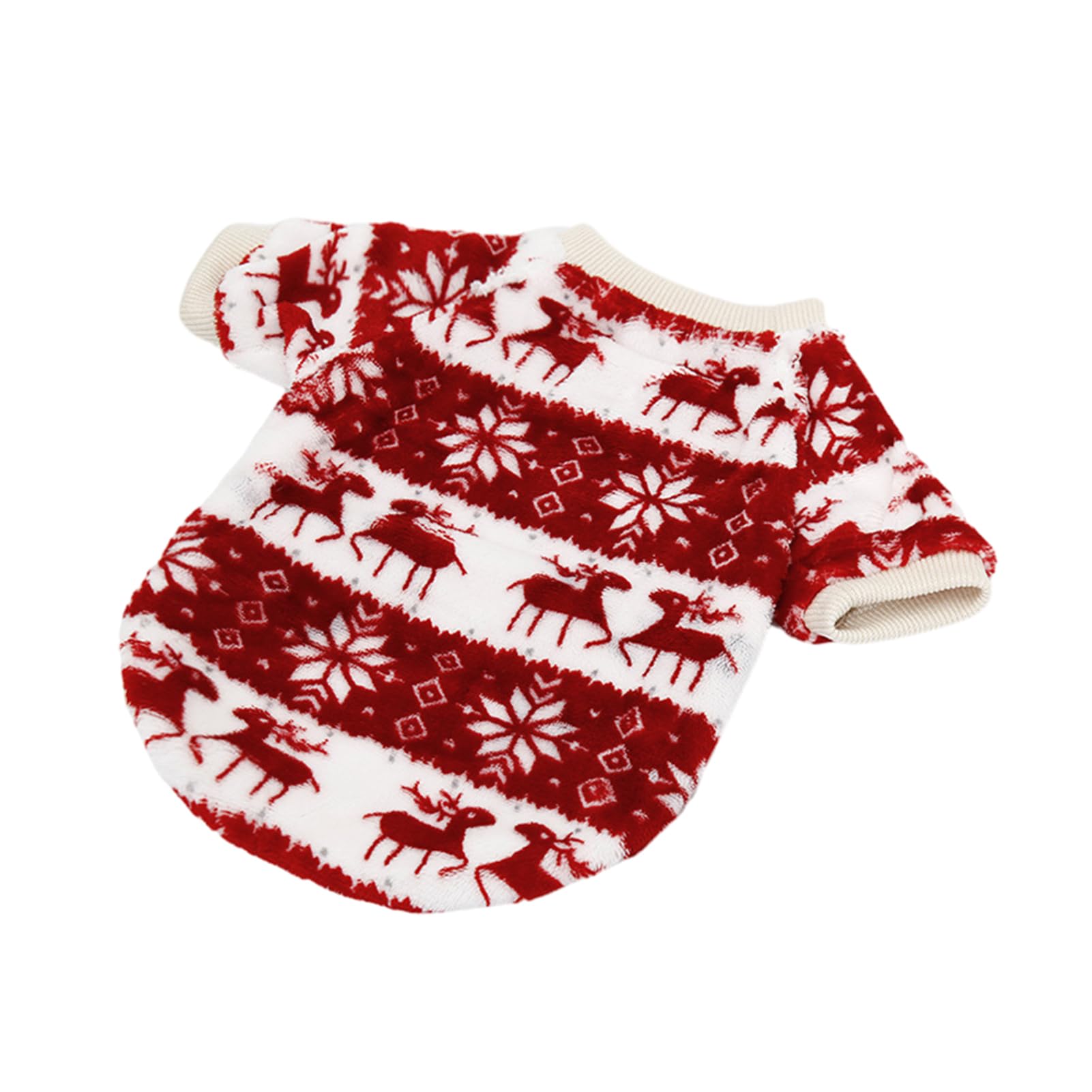 Aizuoni Plush Puppy Sweater - Stretchy Kitten Sweater for Atmosphere | Cats Outwear Outfits for Theme, Travel, Photo Props, Strolling