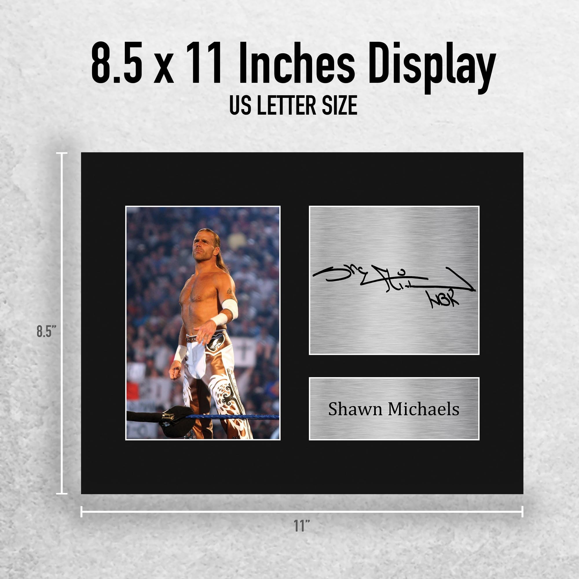 Amazon.com: HWC Trading Shawn Michaels Gifts Signed Printed