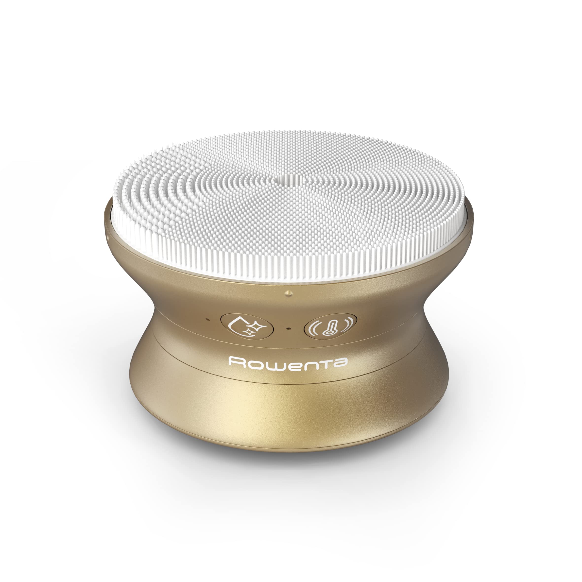 Rowenta Skin Duo Nettoie & Boost Appareil 2-en-1 visage et cou, Nourrit, Nettoie en douceur, Peau apaisée et rajeunie, Vibrations et chaleur, Instant bien-être, Utilisable sous l'eau LV8530F0