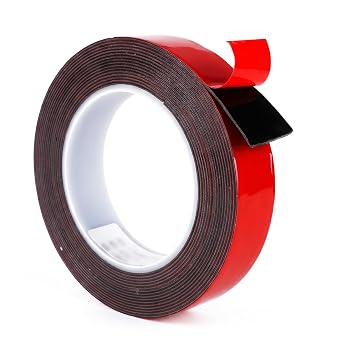 SANKA Double Sided Tape Heavy Duty, Super Sticky Mounting Tape, Waterproof Adhesive Foam Tape for Outdoor, Car DIY, Camera Installation, House Office Decor, LED Strips, Mailbox1in*18ft