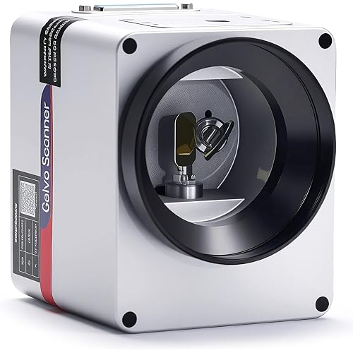 Cloudray Fiber L-as-er Scan Head 1064nm RC1001-V1 Aperture 10mm Galvanometer Scanner with Power Supply for Fiber Marking