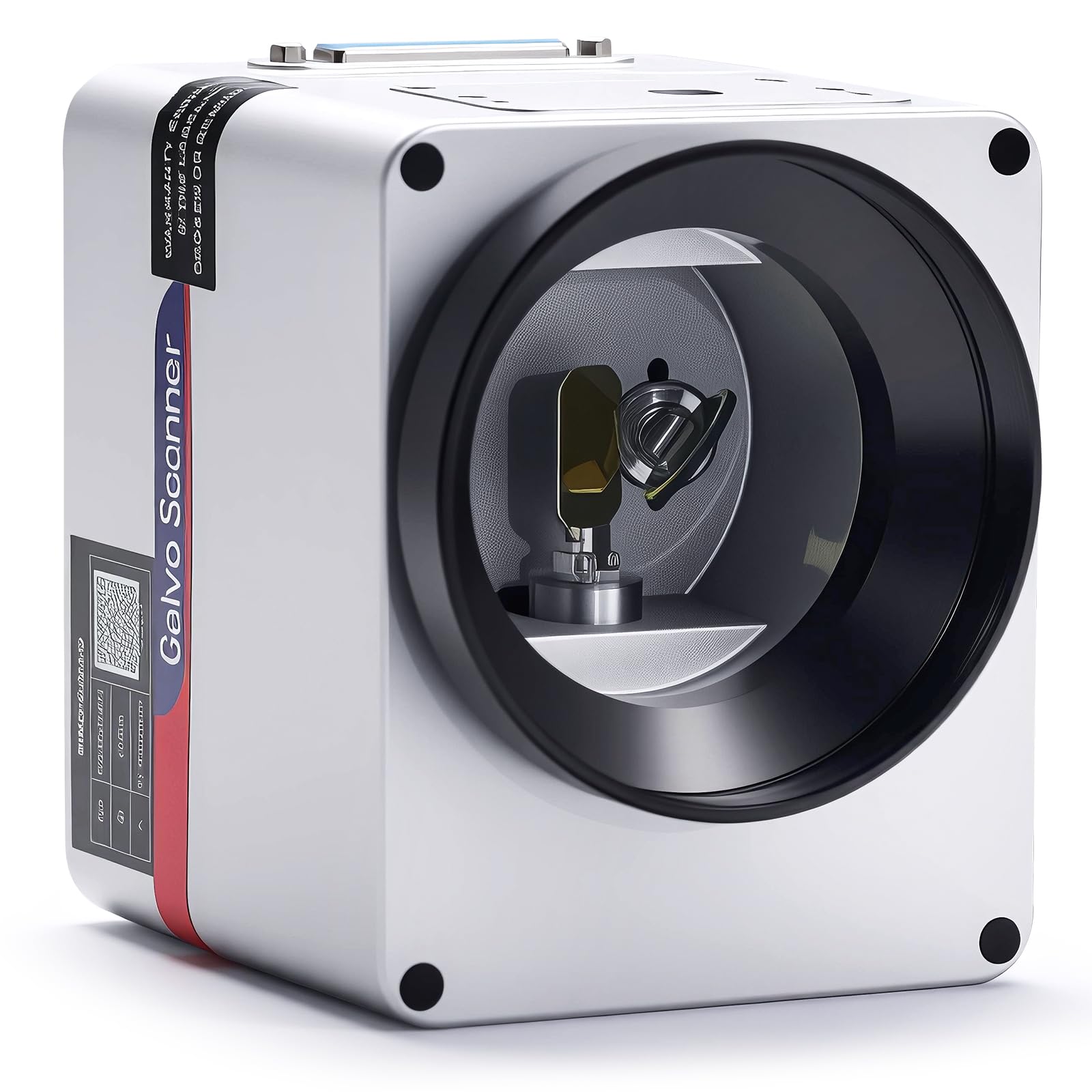 Cloudray Fiber L-as-er Scan Head 1064nm RC1001-V1 Aperture 10mm Galvanometer Scanner with Power Supply for Fiber Marking