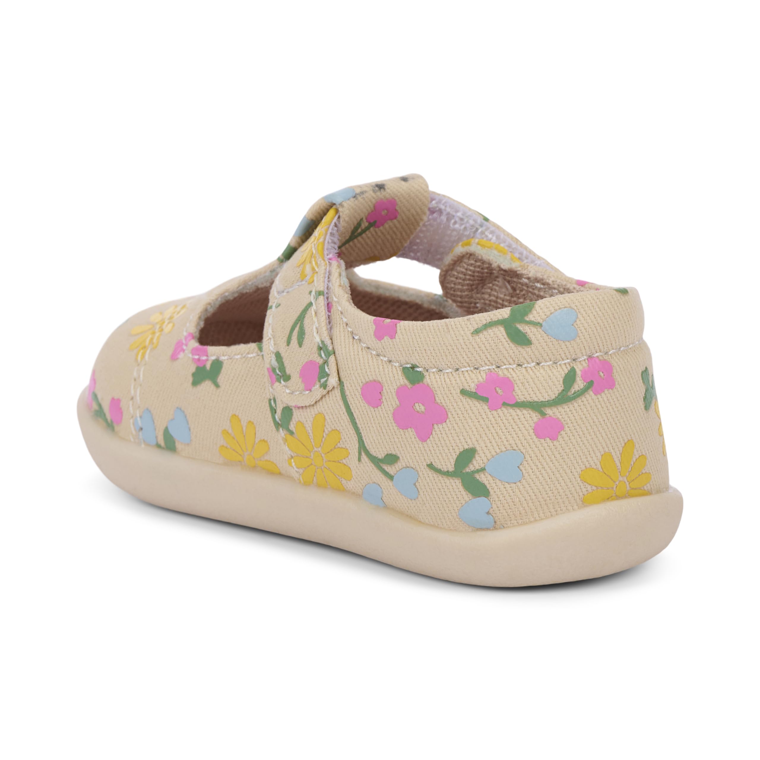 JOSMO Kids' 6373 Crib Shoe,Beige,3 M US Infant