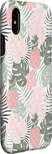 Miniatura 9 de Funda para iPhone 1212 Pro Tropical Hawaiian Pineapple Pink Sage Colors