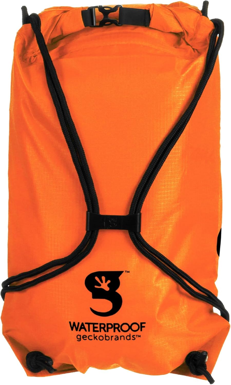 geckobrands Embark 10L Drawstring Backpack – Waterproof, Lightweight Dry Bag for Beach, Hiking, and Light Water Activities