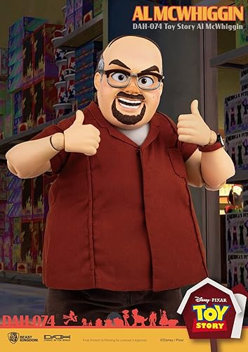 Miniatura 10 de Toy Story 2 Al McWhiggin DAH-074 - Figura de acción dinámica de 8 cciones