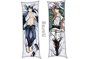 Anime Attack on Titan Hugging Body Pillow Case Cover (Levi Ackerman)