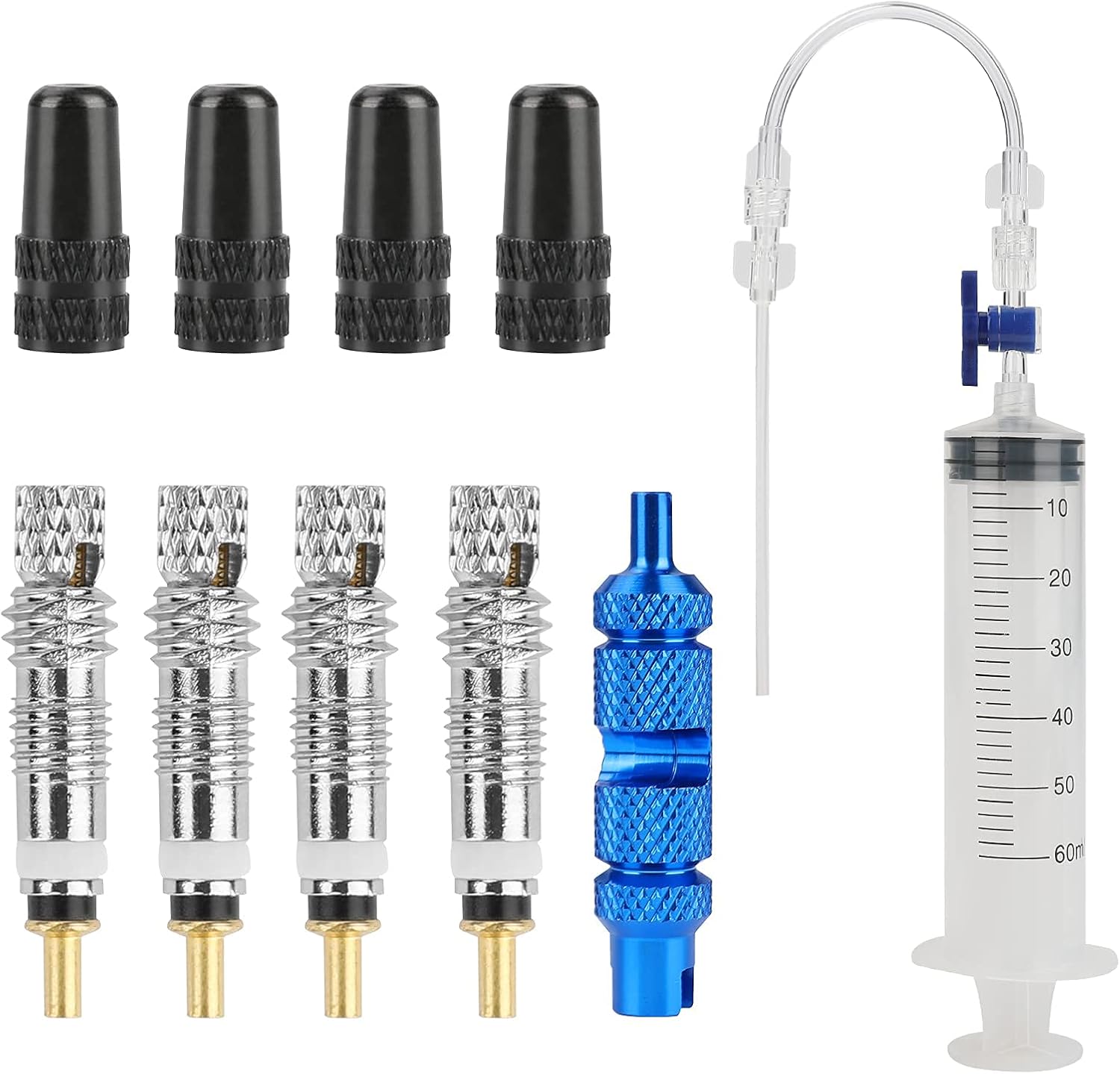 Numberone Cycling Syringe Kit Tubeless Tire Sealant Injector Syringe