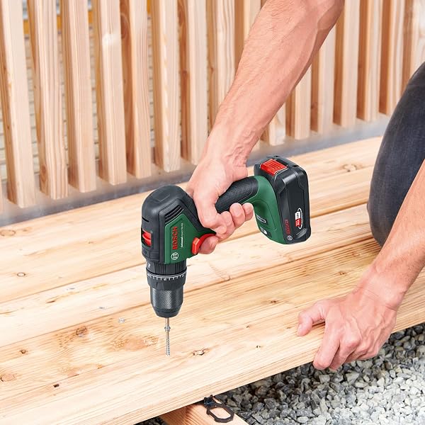 Bosch Home and Garden taladro percutor a batería UniversalImpact 18V-60 (2 baterías de 2,0 Ah, sistema de 18 V, en maletín de transporte) - 5