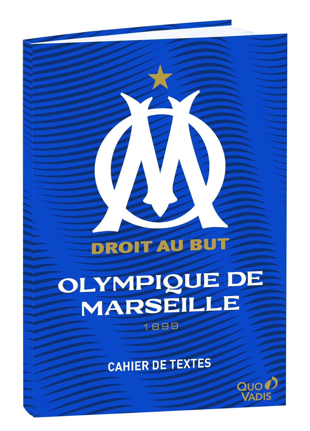 Quo Vadis - Notebook - French - Olympique de Marseille - Multi-Coloured - Daily - 15 x 21 cm - Clairefontaine White Paper - Made in France