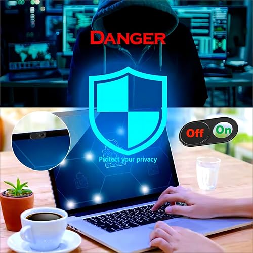 Miniatura 3 de Funda para cámara web paquete de 3 Funda de metal ultrafina para cámara web para MacBook Pro, iMac, laptop, PC, iPad Pro, iPhone, protege tu