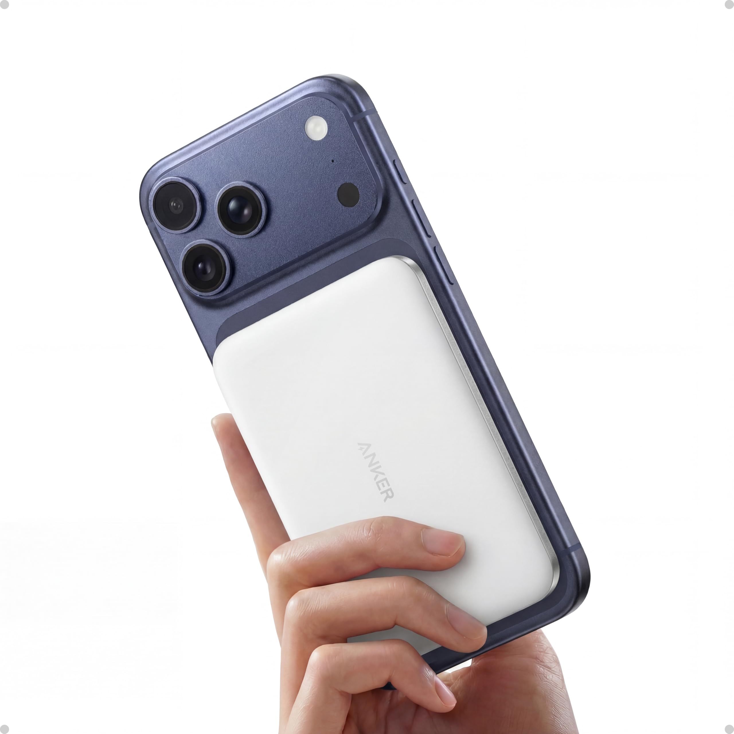 F*R様 【2個】Anker Nano Power Bank MagGo Sli Anker Nano MagSafe Power Bank 5.000mAh, Carregador por Indução