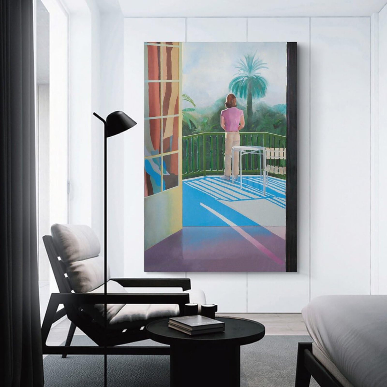 Amazon.co.jp: David Hockneyデイヴィッド・ホックニー絵画 花ポスター