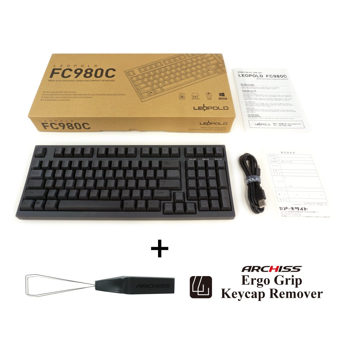 Amazon.co.jp: LEOPOLD 静電容量無接点スイッチ採用コンパクトフル 
