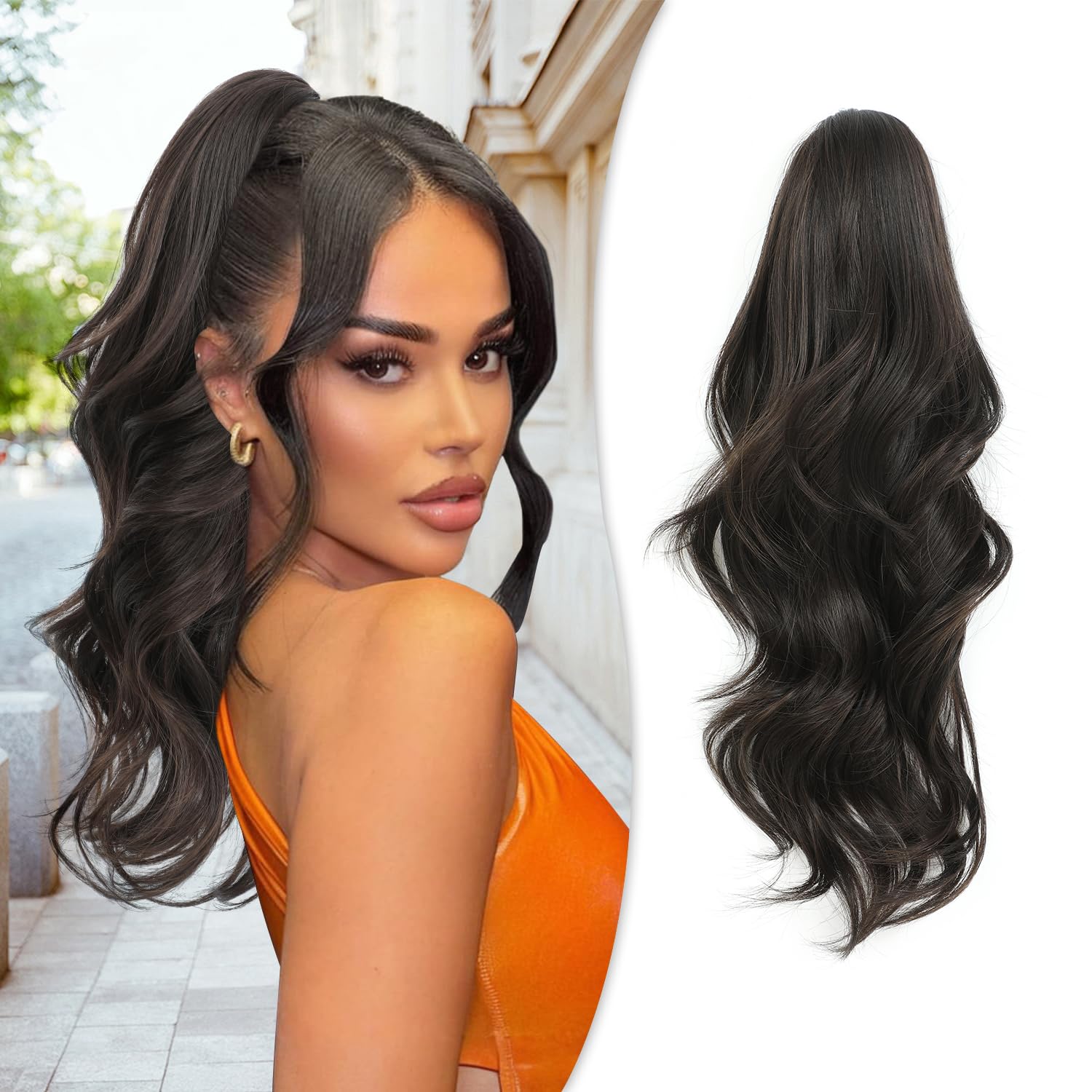 Fine Plus Ponytail Extension
