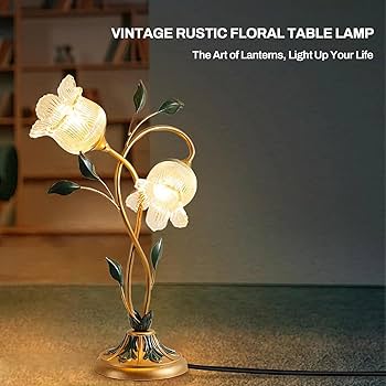 フロアスタンド BIG lamp shade Antique Flower leaf BIG lamp shade Antique Flower leaf