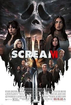 Scream 6, Scream VI 2023 Movie Poster 16x24, Unframed