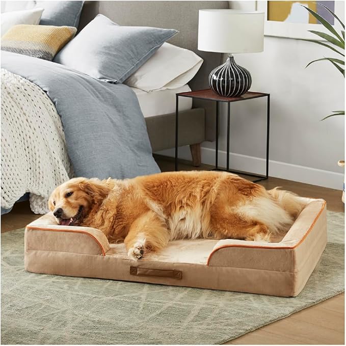 Cama Ortopédica para Perros Extra Grande con Funda Lavable miniatura 7