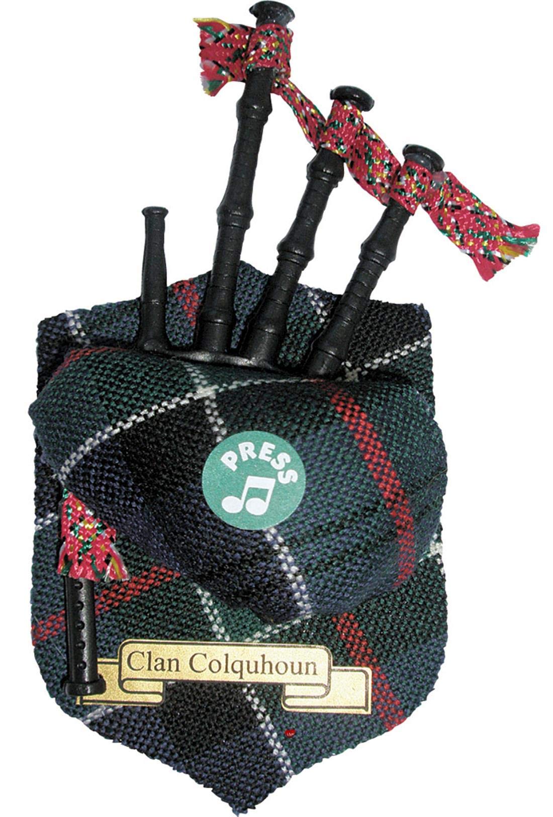I Luv Ltd Colquhoun Clan Musical Bagpipe Fridge Magnet, Made In Scotland