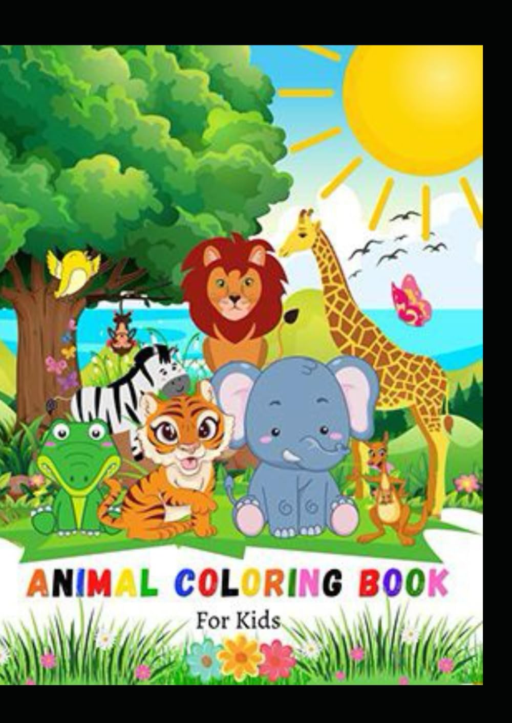 Animal Alphabet Coloring & Tracing book
