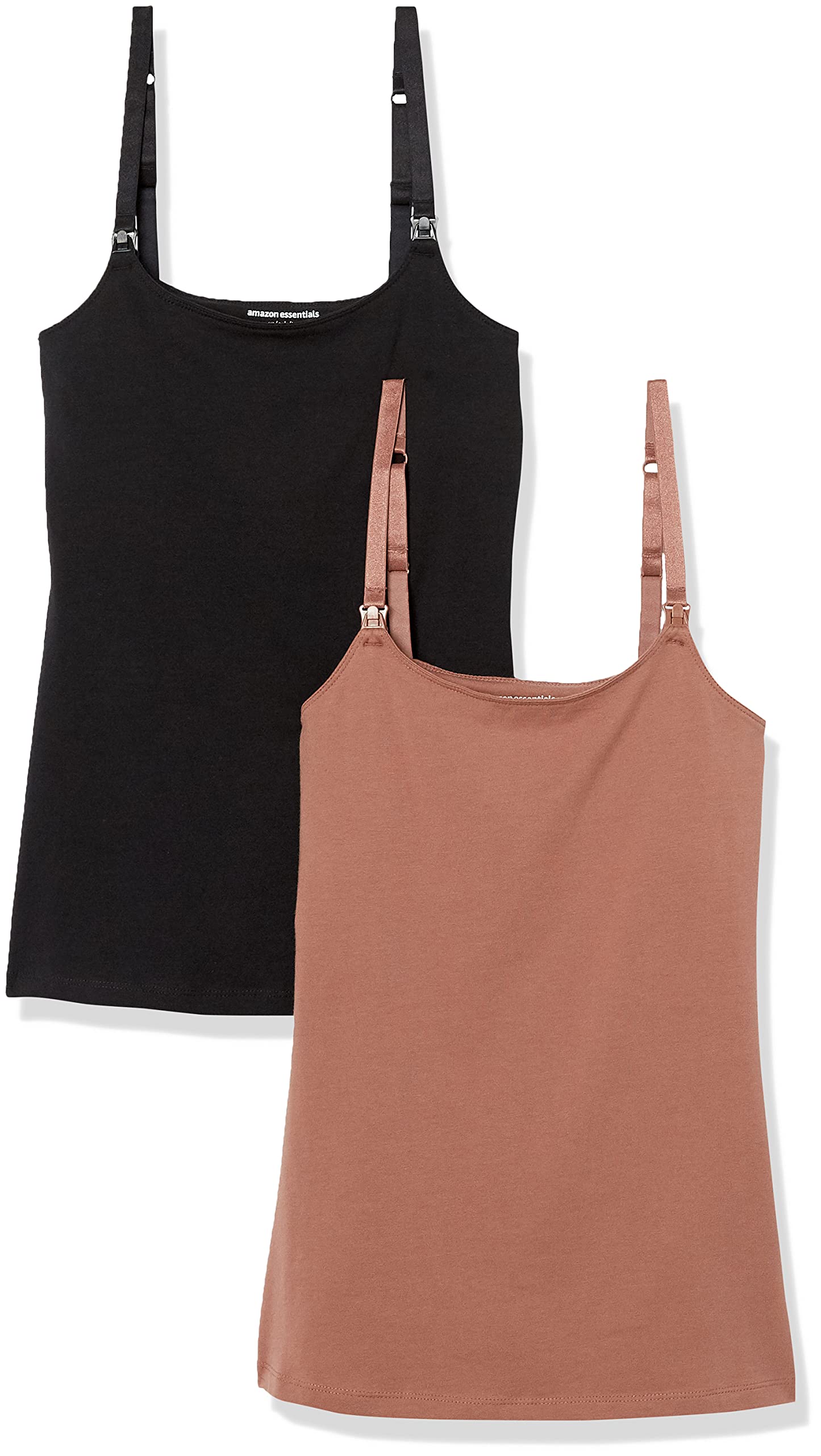 Amazon Essentials Mujer Camisola Apta para Maternidad y Lactancia con Tirantes Ajustables y Sujetador Integrado — view 7