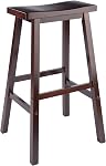Winsome Bois 29-Inch Tabouret de bar à selle, noir