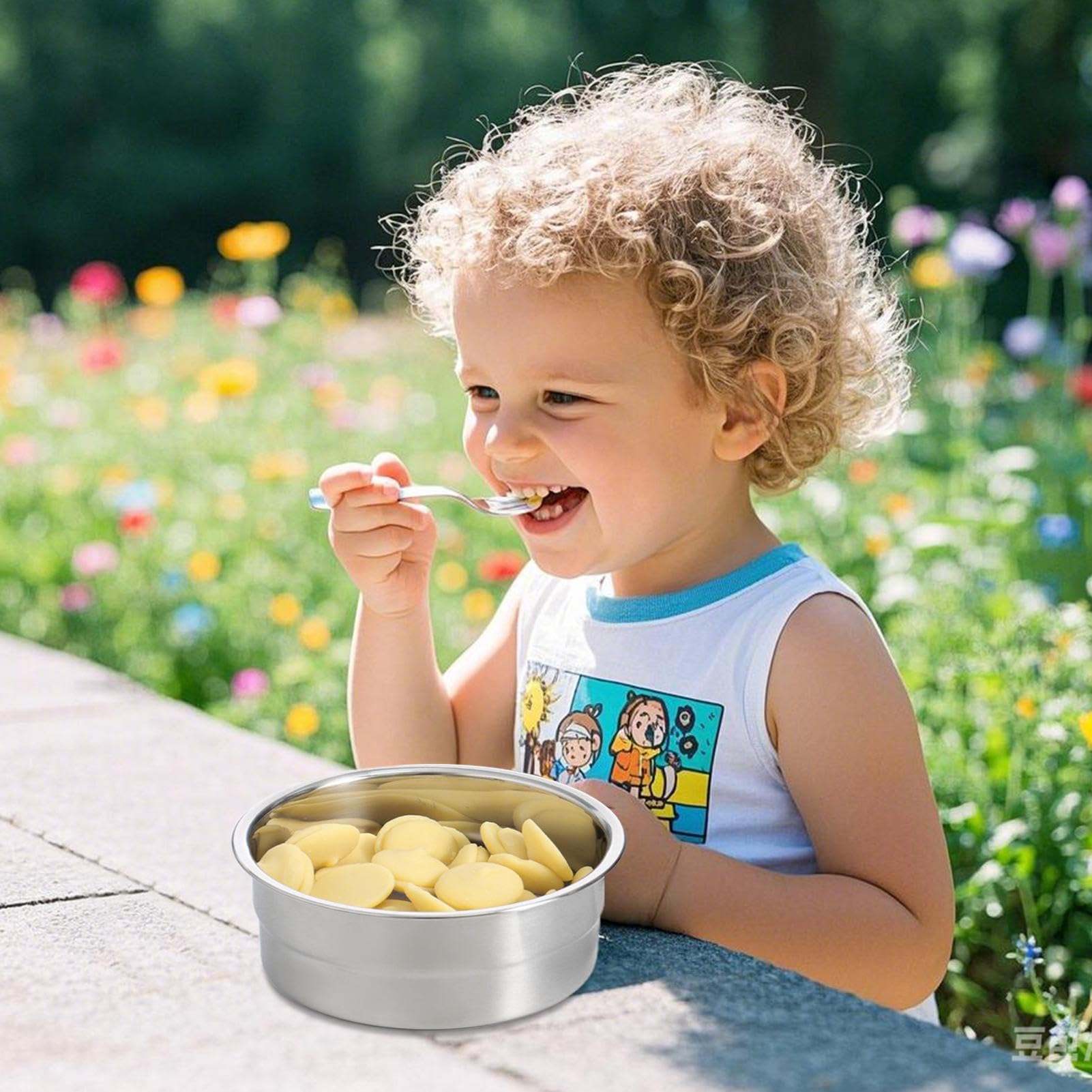 6 Contenitori Per Snack In Silicone Da 283g Con Coperchio – Riutilizzabili, Impilabili, Per Scuola, Viaggi E Asilo – Perfetti Per Salse, Noci E Yogurt