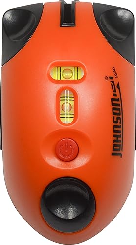 Miniatura 5 de Johnson Level & Tool - Mouse láser 9250, rango interior de 30 pies, naranja, 1 mouse láser