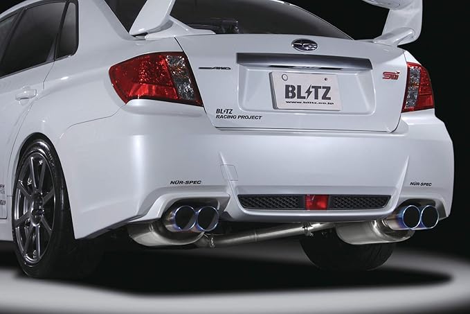 BLITZ NUR SPEC マフラー GDBインプレッサ BLITZ nur specマフラー インプレッサ GDB 涙目用