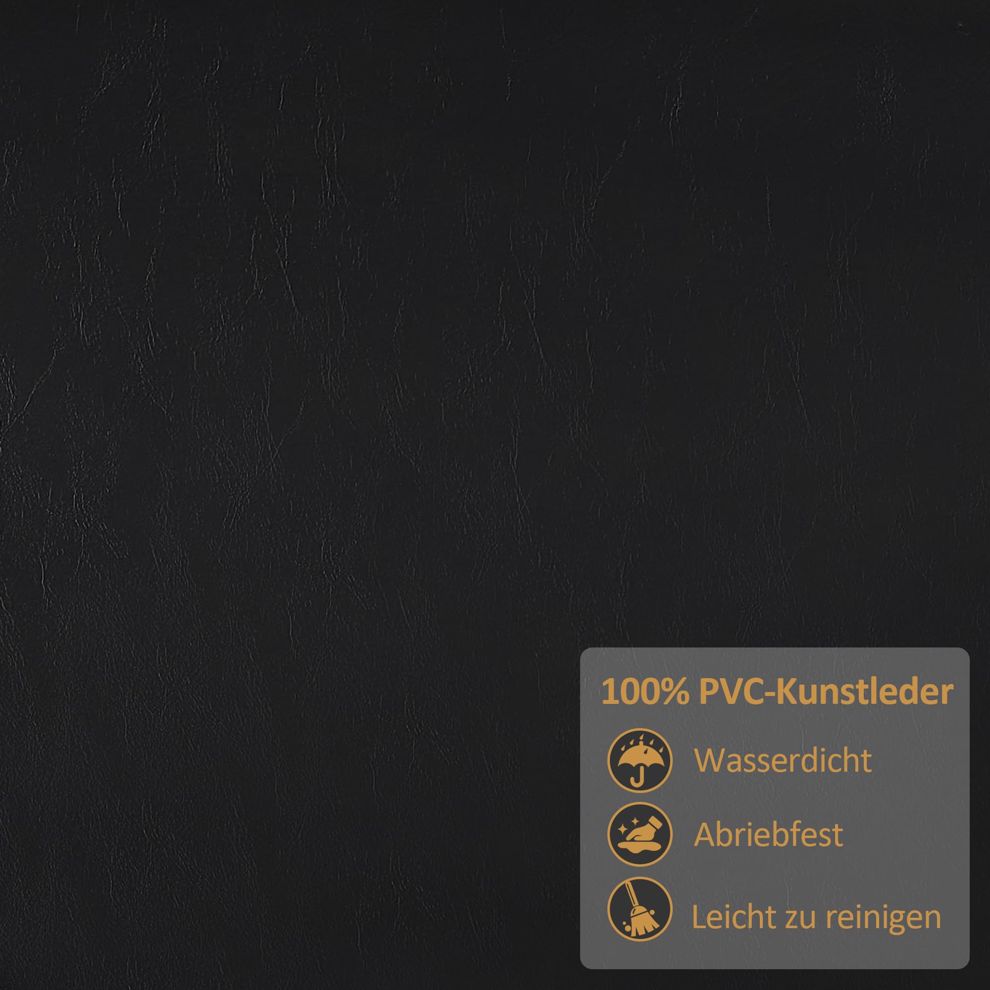 Barberpub Friseurstuhl mit Kopfstütze, Friseursessel Höhenverstellbar & 360°Drehbar, Friseureinrichtung Kippbar, Bedienungsstuhl Hydraulisch Kunstleder, 9578 (Gold-Schwarz)