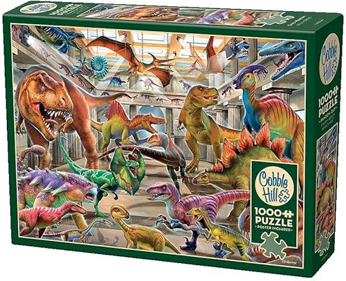 Miniatura 2 de Cobble Hill - Rompecabezas de 1000 piezas – Museo Dino – Póster de muestra incluido