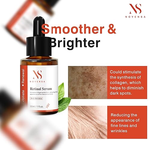 Miniatura 3 de Suero de retinol para cara, suero de retinol con ácido hialurónico, suero antienvejecimiento para el cuidado de la piel para líneas finas y manchas