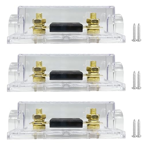 irhapsody Kit de portafusibles ANL de 500 amperios, paquete de 3