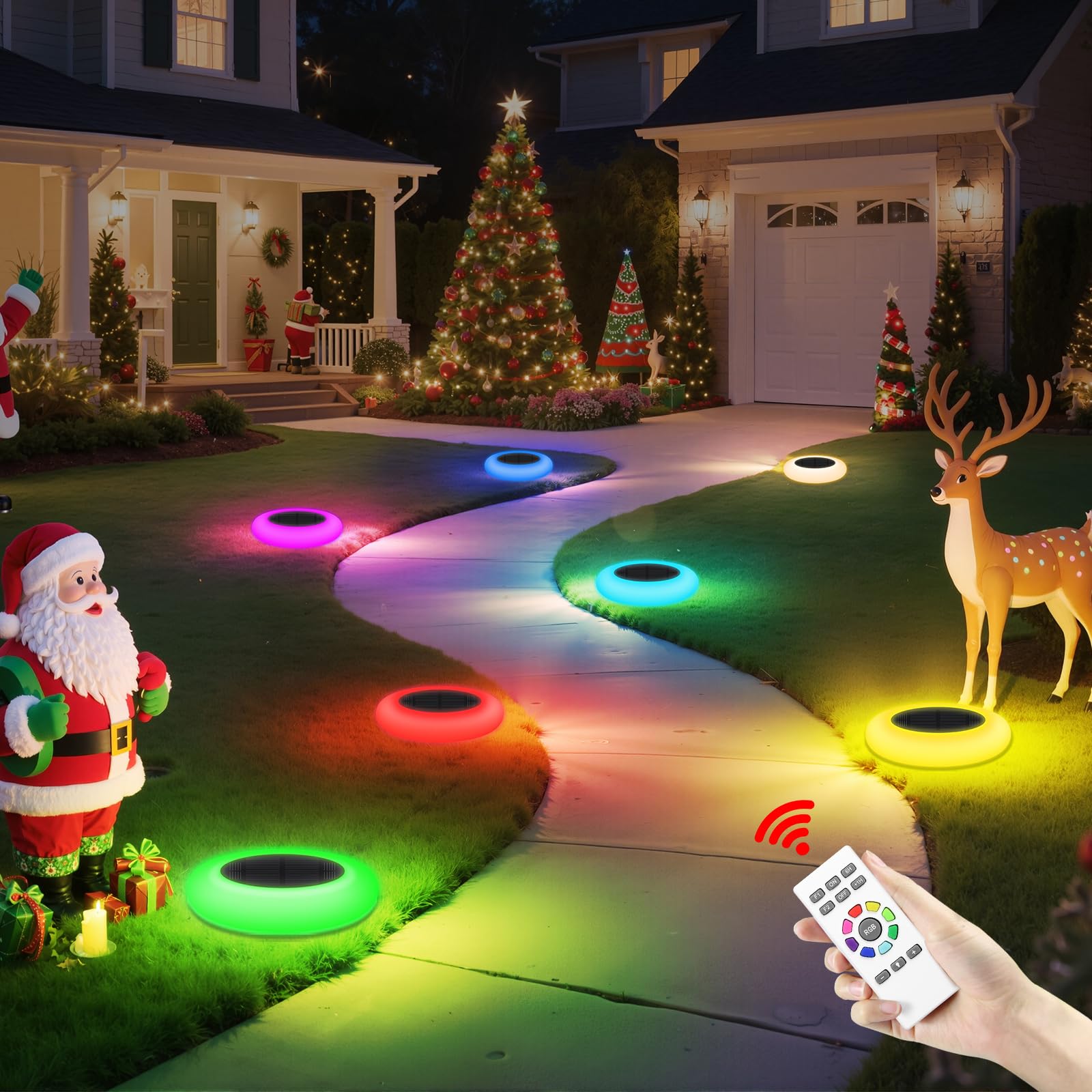 Amazon.co.jp: Lightonight カラフルソーラー カラフルソーラーライト